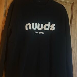 Brand new black nuuds sweatshirt